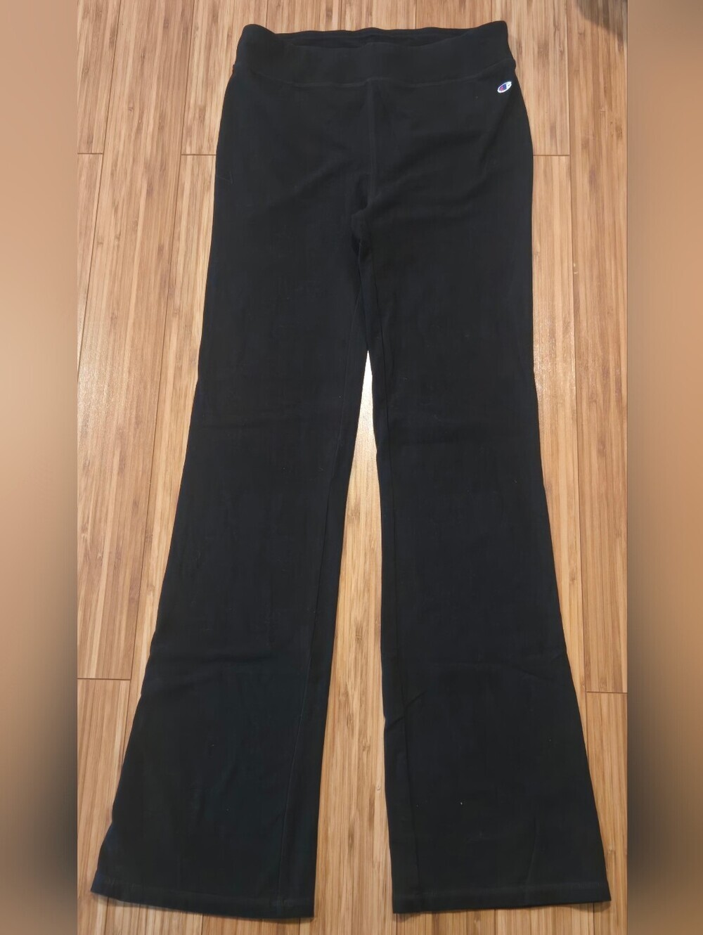 Champion Black Flared Lounge Pants